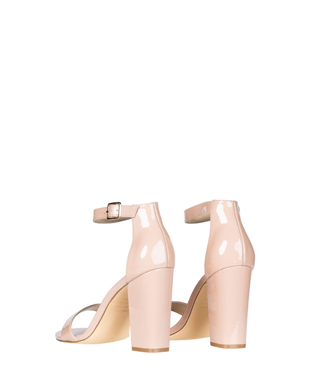 Women’s cream patent leather heels in extended sizes 9–14 by Bohobo