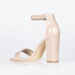 Margot Nude Patent Heels