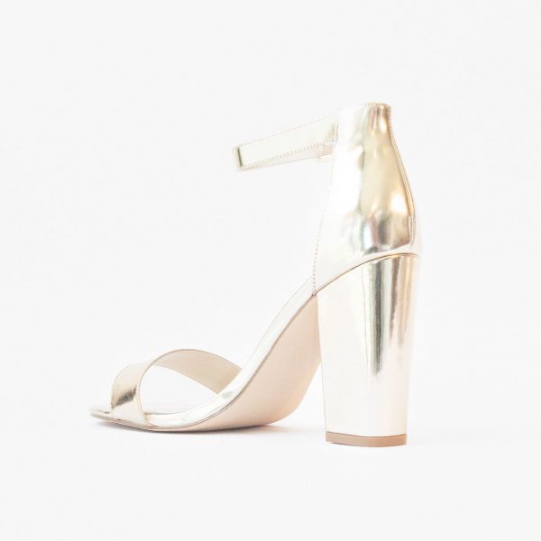 Margot Metallic Gold Sandals