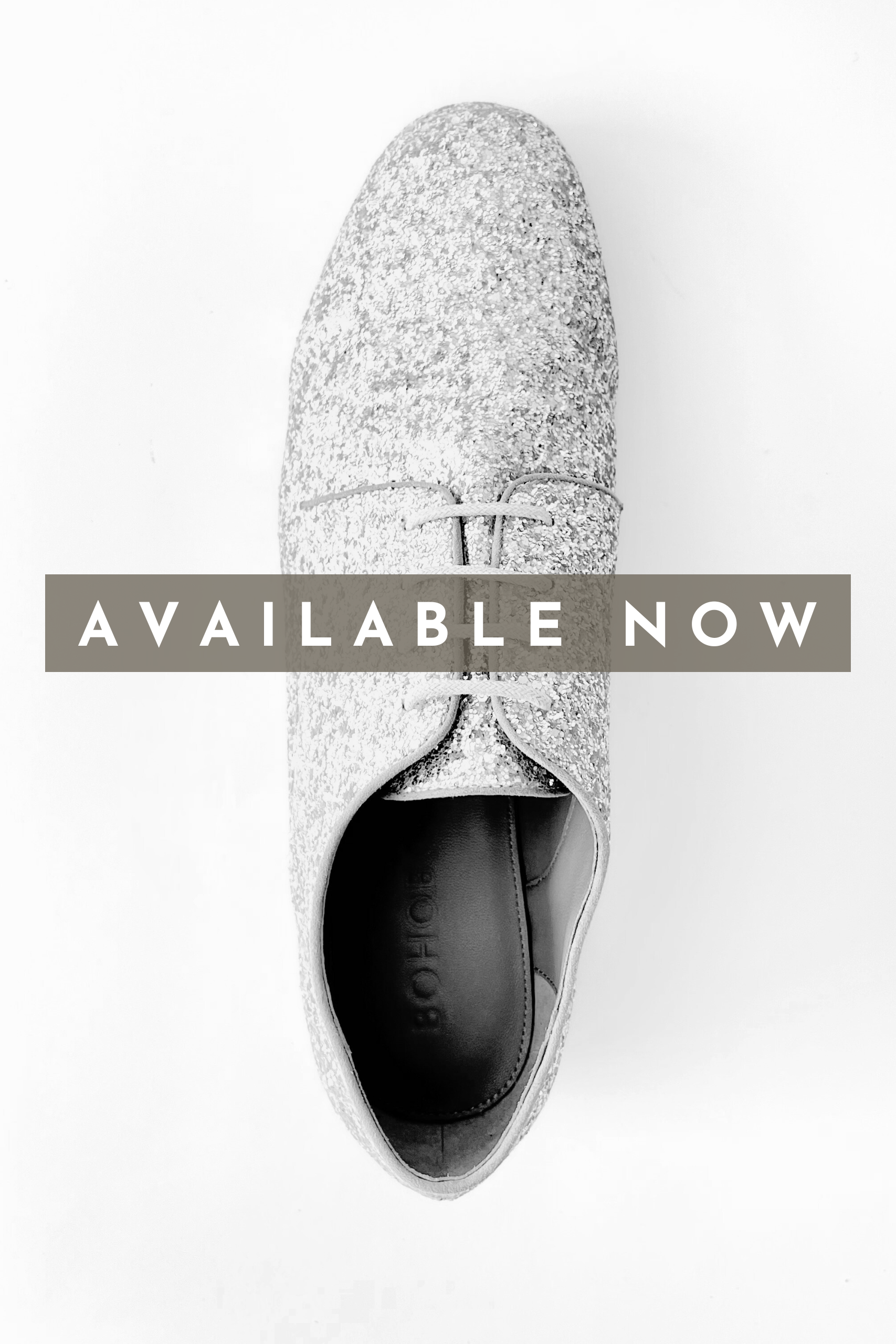 Miriam Silver Glitter Available Now